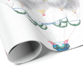 Wapingpapier voor Wapingpapier voor Warmte-ballon Cadeaupapier (Rol Hoek)