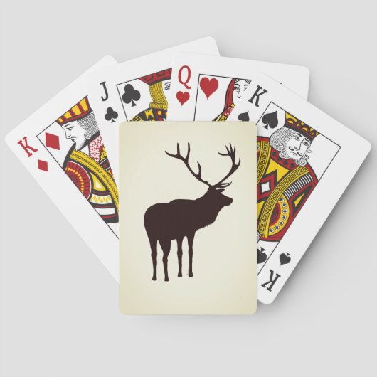 Wapiti. Kaarten, kaarten, spelletjes spelen Pokerkaarten (Achterkant)
