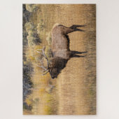 Wapiti | Nationaal park Yellowstone Legpuzzel (Verticaal)