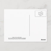 Wapiti of Elk Briefkaart (Achterkant)