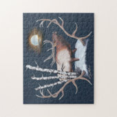 Wapitihengst Legpuzzel (Verticaal)
