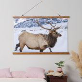 Wapitihengst | Wyoming Hangend Wandkleed (Slaapkamer)