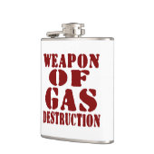 Wapon van de gasvernietiging heupfles (Links)