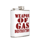 Wapon van de gasvernietiging heupfles (Rechts)