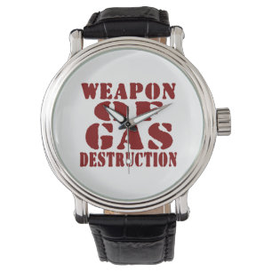 Wapon van de gasvernietiging horloge