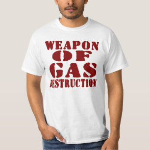 Wapon van de gasvernietiging t-shirt
