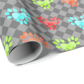 Wappapier voor hartpaden cadeaupapier (Rol Hoek)