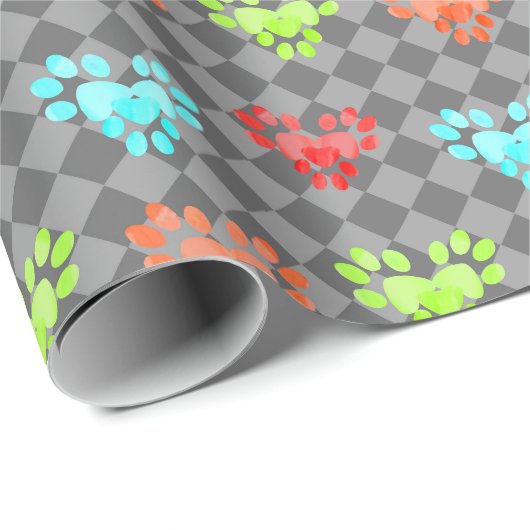 Wappapier voor hartpaden cadeaupapier (Rol Hoek)