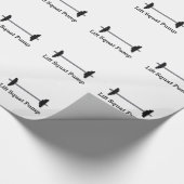 Wappapier voor het opvullen van barbels cadeaupapier (Hoek)