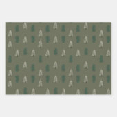 Wappapier voor whimsical-bosbouw inpakpapier vel (Voorkant 2)