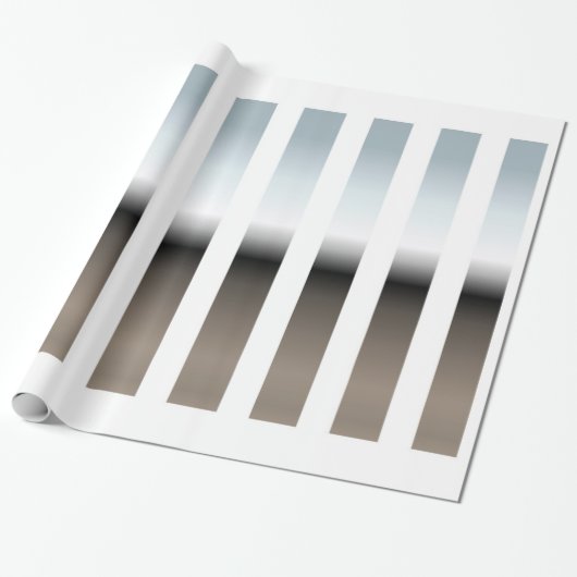 Wappapier voor wit en Chroom Cadeaupapier (Uitgerold)