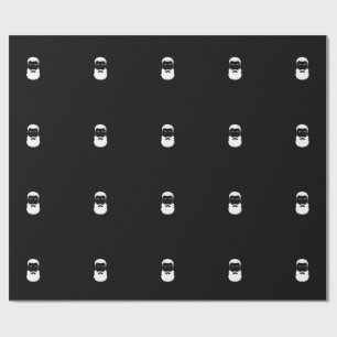 Wappapier voor witte baarden cadeaupapier