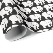 Wappapier voor witte elastische vormgeving cadeaupapier (Rol Hoek)