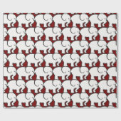 Wappapier voor witte elastische vormgeving cadeaupapier (Vlak)