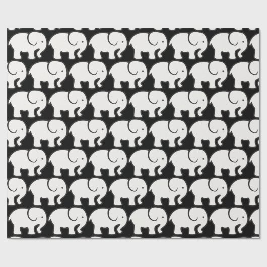 Wappapier voor witte elastische vormgeving cadeaupapier (Vlak)