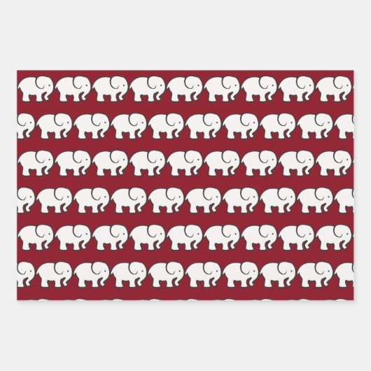 Wappapier voor witte elastische vormgeving inpakpapier vel (Voorkant 3)