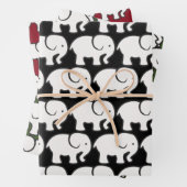 Wappapier voor witte elastische vormgeving inpakpapier vel (In situ)