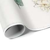 Wappapier voor WITTE JAPANSE VLOERAFDRUKKEN Cadeaupapier (Rol Hoek)