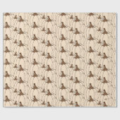 Wappapier voor witte pompoen cadeaupapier (Vlak)