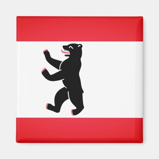  Wappen Berlins Berliner Bär Magnet (Voorkant)