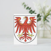 Wappen Brandenburg Briefkaart (Staand voorkant)