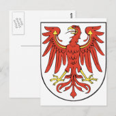 Wappen Brandenburg Briefkaart (Voorkant / Achterkant)