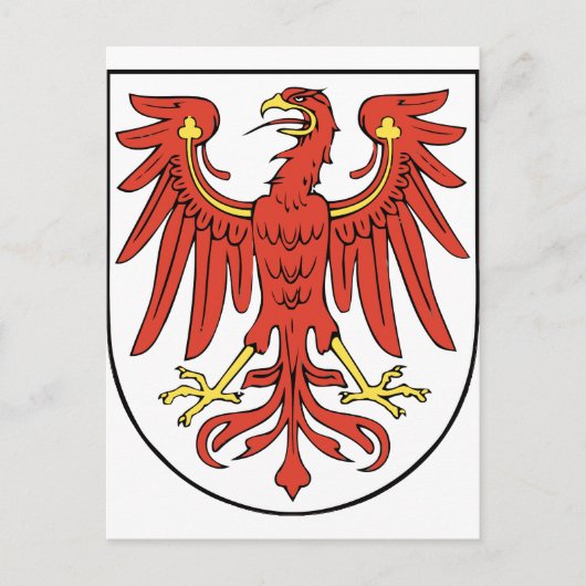 Wappen Brandenburg Briefkaart (Voorkant)