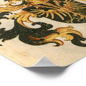 Wappen der Bayerischen Ritterschaft 1482 Poster (Hoek)