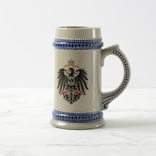 Wappen Deutsches Reich 1889 Reichsadler Bierpul (Rechts)