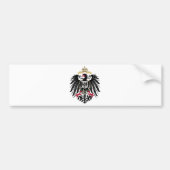 Wappen Deutsches Reich 1889 Reichsadler Bumpersticker (Voorkant)