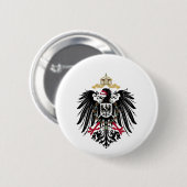 Wappen Deutsches Reich 1889 Reichsadler Ronde Button 5,7 Cm (Voorkant /achterkant)