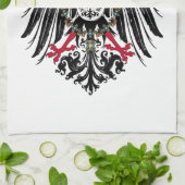 Wappen Deutsches Reich 1889 Reichsadler Theedoek (Gevouwen)
