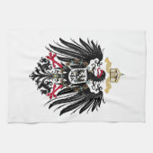 Wappen Deutsches Reich 1889 Reichsadler Theedoek (Horizontaal)