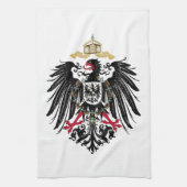 Wappen Deutsches Reich 1889 Reichsadler Theedoek (Verticaal)