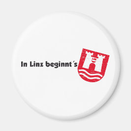 Wappen Österreich Oberösterreich In Linz beginnt´s Magneet