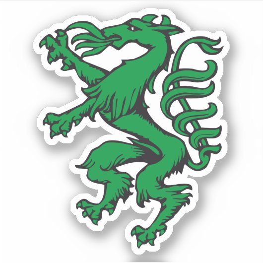 Wappen Panther Steiermark Österreich  Sticker (Voorkant)