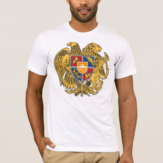 Wappen Republic Armenia Armenien Männer Shirt