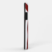 Wapperende Amerikaanse vlag Case-Mate iPhone Case (Achterkant/rechts)