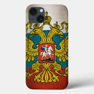 Wapperende vlag van Rusland Case-Mate iPhone Case