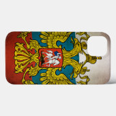 Wapperende vlag van Rusland Case-Mate iPhone Case (Achterkant (horizontaal))