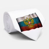 Wapperende vlag van Rusland Stropdas (Opgerold)