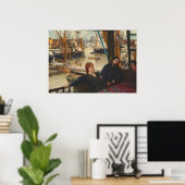 Wapping - James McNeill Whistler Fine Art Poster (Thuiskantoor)