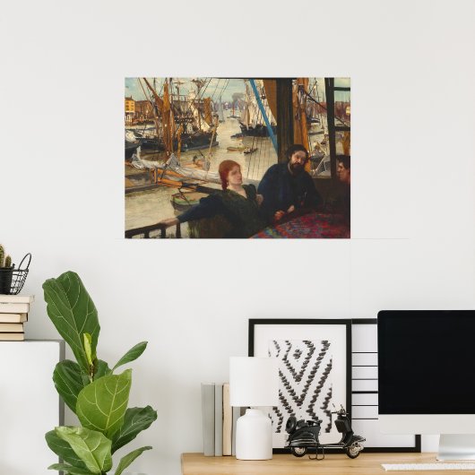 Wapping - James McNeill Whistler Fine Art Poster (Thuiskantoor)