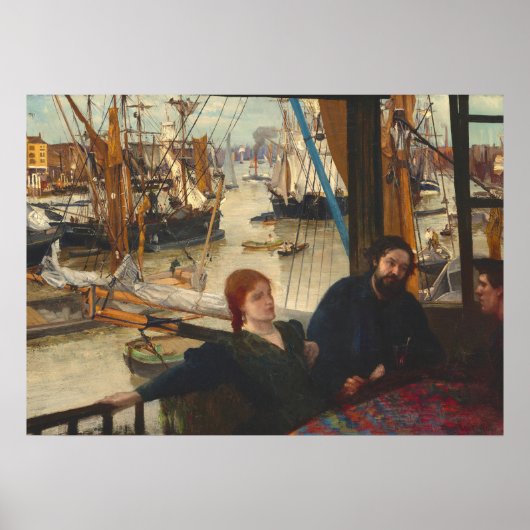 Wapping - James McNeill Whistler Fine Art Poster (Voorkant)