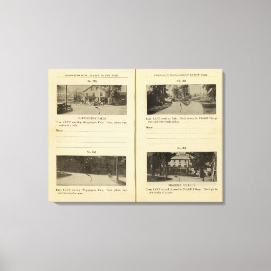 Wappingers Herfsten Fishkill Village Canvas Afdruk (Voorkant)