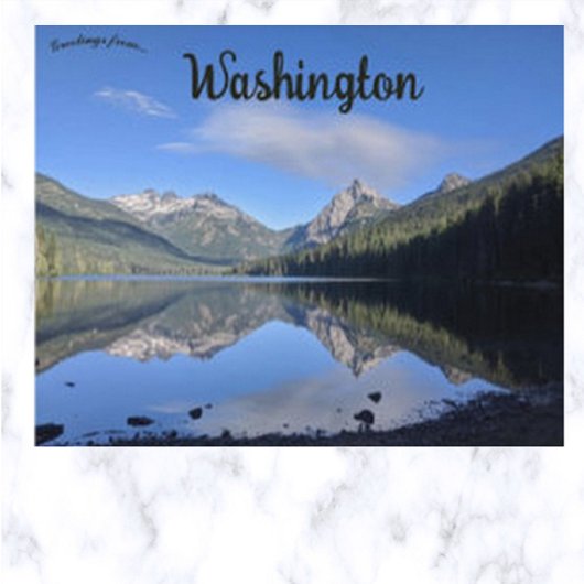 Waptus Lake Washington Briefkaart