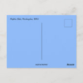 Waptus Lake Washington Briefkaart (Achterkant)
