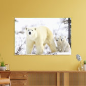 Wapusk National Park, Canada. Canvas Afdruk (Insitu (Woonkamer))