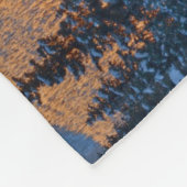 Waputik Range in Canadese Rocky Mountains Fleece Deken (Hoek)