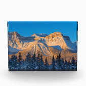Waputik Range in Canadese Rocky Mountains Fotoblokken (Voorkant)